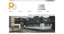 Desktop Screenshot of pichler-ag.com